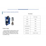 Vacuum pressure pouring machine