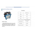 Double head slitting machine